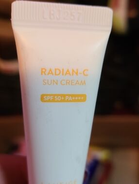 Laneige Radian-C Sun Cream SPF 50+ PA++++ — White Tube